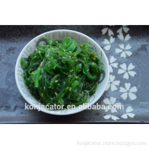 Frozen sea foods hiyashi wakame seasoned seaweed salad, japanese chuka salad